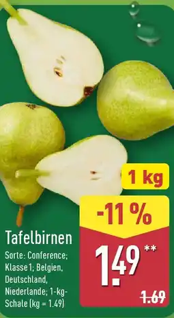 Aldi Nord Tafelbirnen Angebot