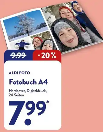 Aldi Nord ALDI FOTO Fotobuch A4 Angebot