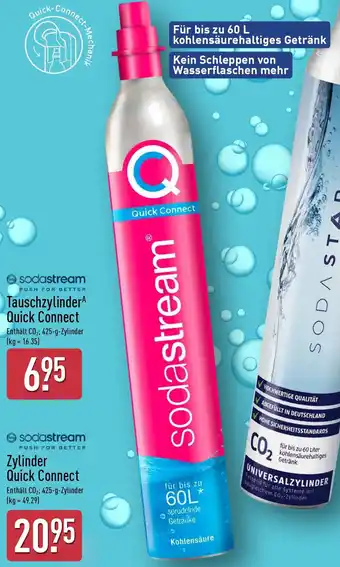 Aldi Nord Sodastream Tauschzylinder Quick Connect Angebot