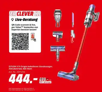 Saturn DYSON V15 Origin kabelloser Angebot