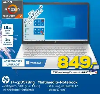 Euronics hp 17-cp0579ng Multimedia Notebook Angebot