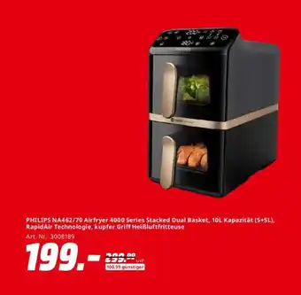 Saturn Philips airfryer 4000 series Angebot