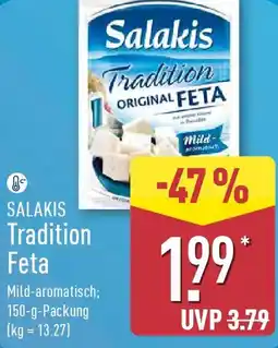Aldi Nord SALAKIS Tradition Feta Angebot