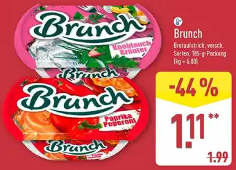 Aldi Nord Brunch Brotaufstrich Angebot