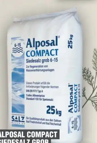 Handelshof Südwestdeutsche Salzwerke Alposal Compact Siedesalz Grob Angebot