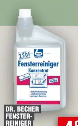 Handelshof Dr. Becher Fensterreiniger Konzentrat Angebot
