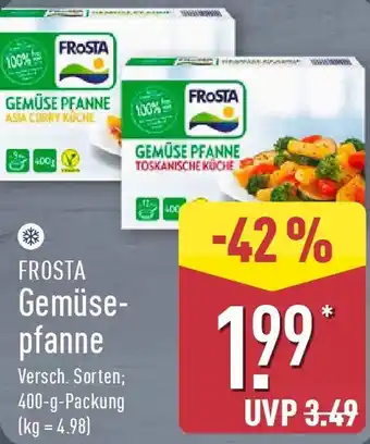 Aldi Nord FROSTA Gemüsepfanne Angebot