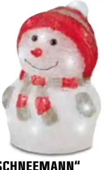 OBI LED Deko-Figur Schneemann Angebot