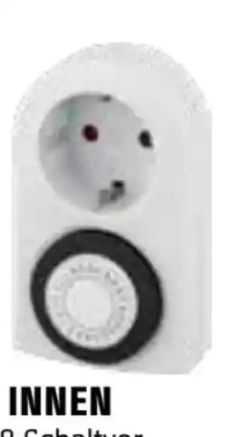 OBI Tageszeitschaltuhr Innen Angebot