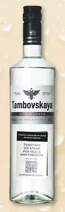 trinkgut Tambovskaya Silver Vodka Angebot