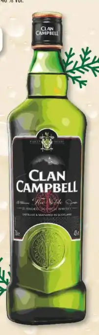 trinkgut Clan Campbell Blended Scotch Whisky Angebot