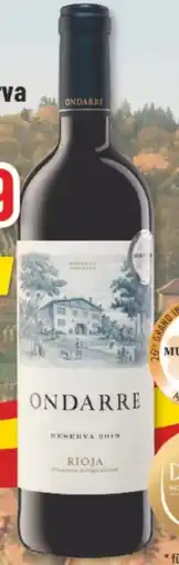 trinkgut Weingut Ondarre Rioja Reserva Angebot