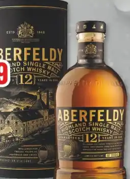 trinkgut Aberfeldy Highland Single Malt Scotch Whisky 12 Jahre Angebot