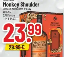 trinkgut Monkey Shoulder Blended Malt Scotch Whiskey Angebot