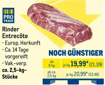 METRO Rinder Entrecôte Angebot