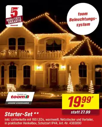 toom Baumarkt Starter-Set Angebot