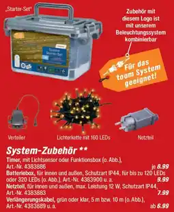 toom Baumarkt System-Zubehör Angebot