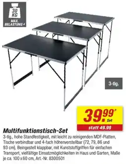 toom Baumarkt Multifunktionstisch-Set Angebot