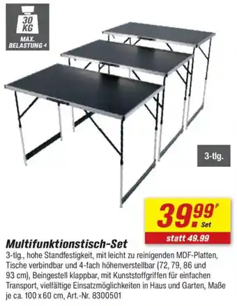 toom Baumarkt Multifunktionstisch-Set Angebot