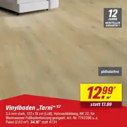 toom Baumarkt Vinylboden ,,Terni" Angebot