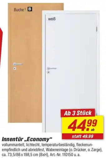 toom Baumarkt Innentür „Economy" Angebot