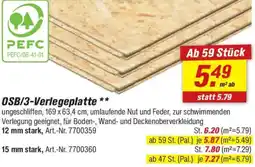 toom Baumarkt OSB/3-Verlegeplatte Angebot