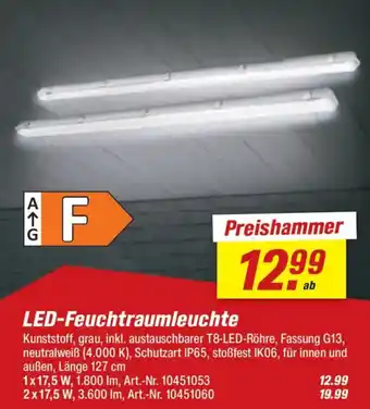toom Baumarkt LED-Feuchtraumleuchte Angebot