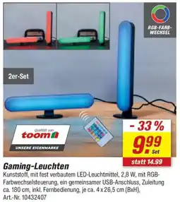 toom Baumarkt Gaming-Leuchten Angebot