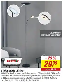 toom Baumarkt Stehleuchte „Erica" Angebot