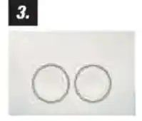 toom Baumarkt GEBERIT Betätigungsplatte „Delta 25" Angebot