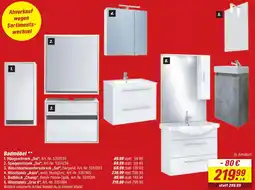 toom Baumarkt Badmöbel Angebot