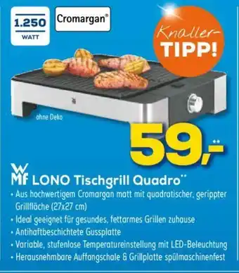 Euronics WMF Lono Tischgrill Quadro Angebot