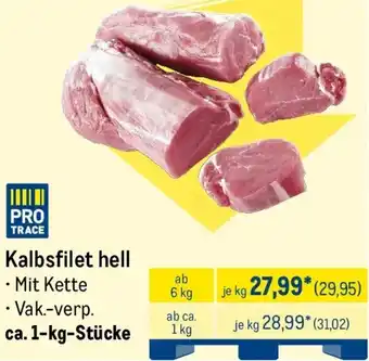 METRO Kalbsfilet hell Angebot