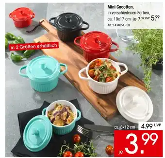 Zurbrüggen Mini cocotten Angebot