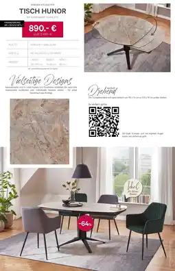 Kabs Polsterwelt Tisch hunor Angebot