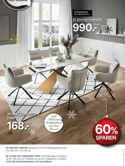 Kabs Polsterwelt Esstisch redon Angebot