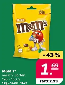 NETTO M&m's peanut Angebot