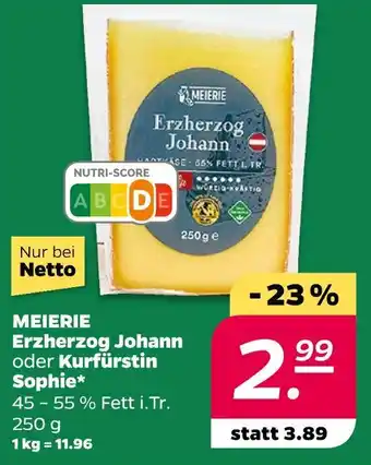 NETTO Meierei erzherzog johann Angebot