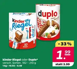 NETTO Ferrero kinder riegel Angebot
