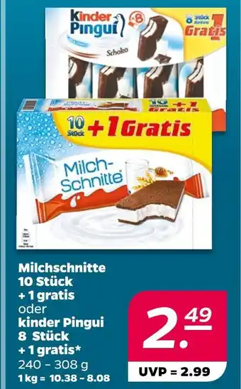 NETTO Kinder milchschnitte Angebot