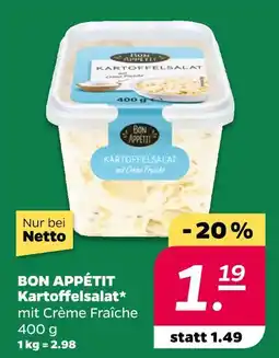 NETTO Bon appétit kartoffelsalat mit crème fraîche Angebot