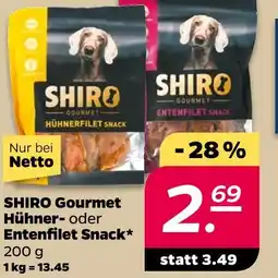 NETTO Shiro gourmet hühnerfilet snack Angebot