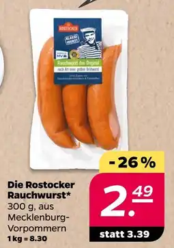 NETTO Rostocker rauchwurst Angebot