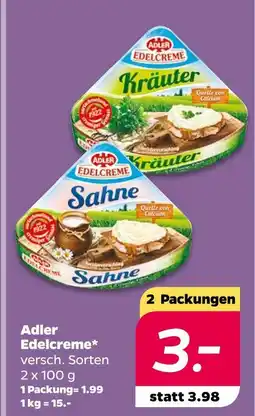 NETTO Adler edelcreme edelcreme Angebot