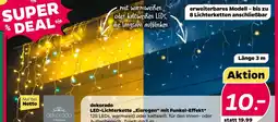 NETTO Dekorado led-lichterkette „eisregen“ Angebot