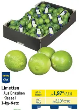 METRO METRO Chef Limetten Angebot