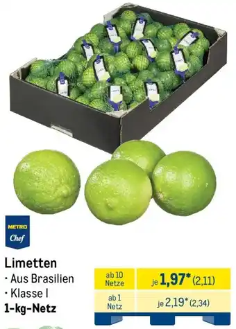 METRO METRO Chef Limetten Angebot