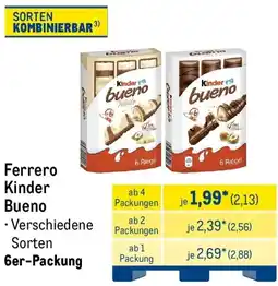 METRO Ferrero Kinder Bueno Angebot