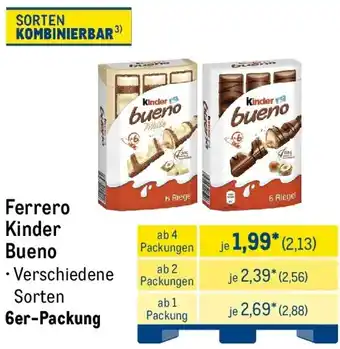 METRO Ferrero Kinder Bueno Angebot
