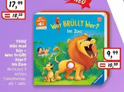 Idee+Spiel Ravensburger 7402 Hör mal hin - Wer brüllt hier? Im Zoo Angebot